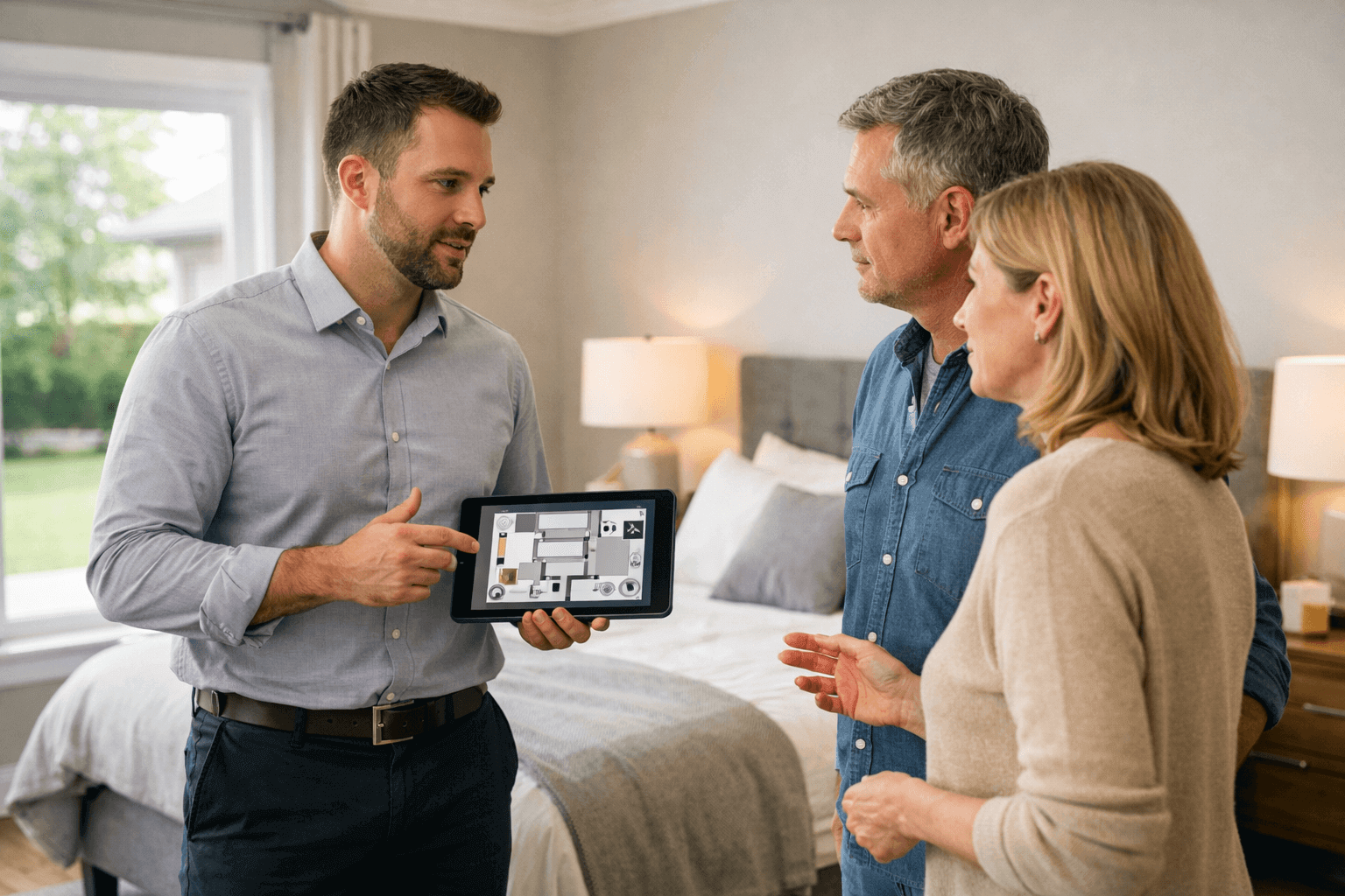Private safe room assessment and installation consultation in a Toronto home.